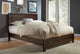 Element Full Size Platform Bed in Chocolate Brown