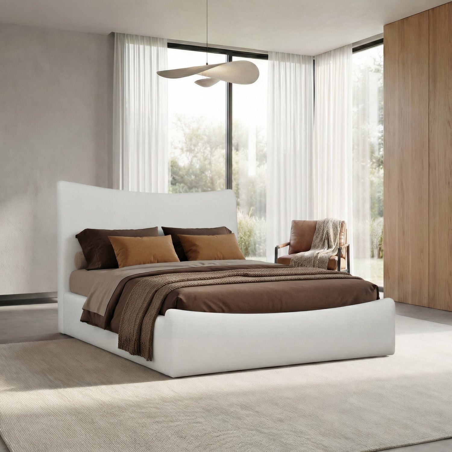 Windham Uph CKing Bed - Wp Hny