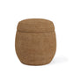 Flex Upholstered Ottoman in Porcini Chenille (2026)
