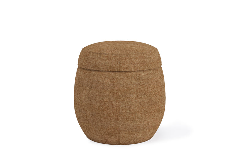 Flex Upholstered Ottoman in Porcini Chenille (2026)