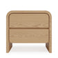 Elora 2-Drw Nightstand - Timber