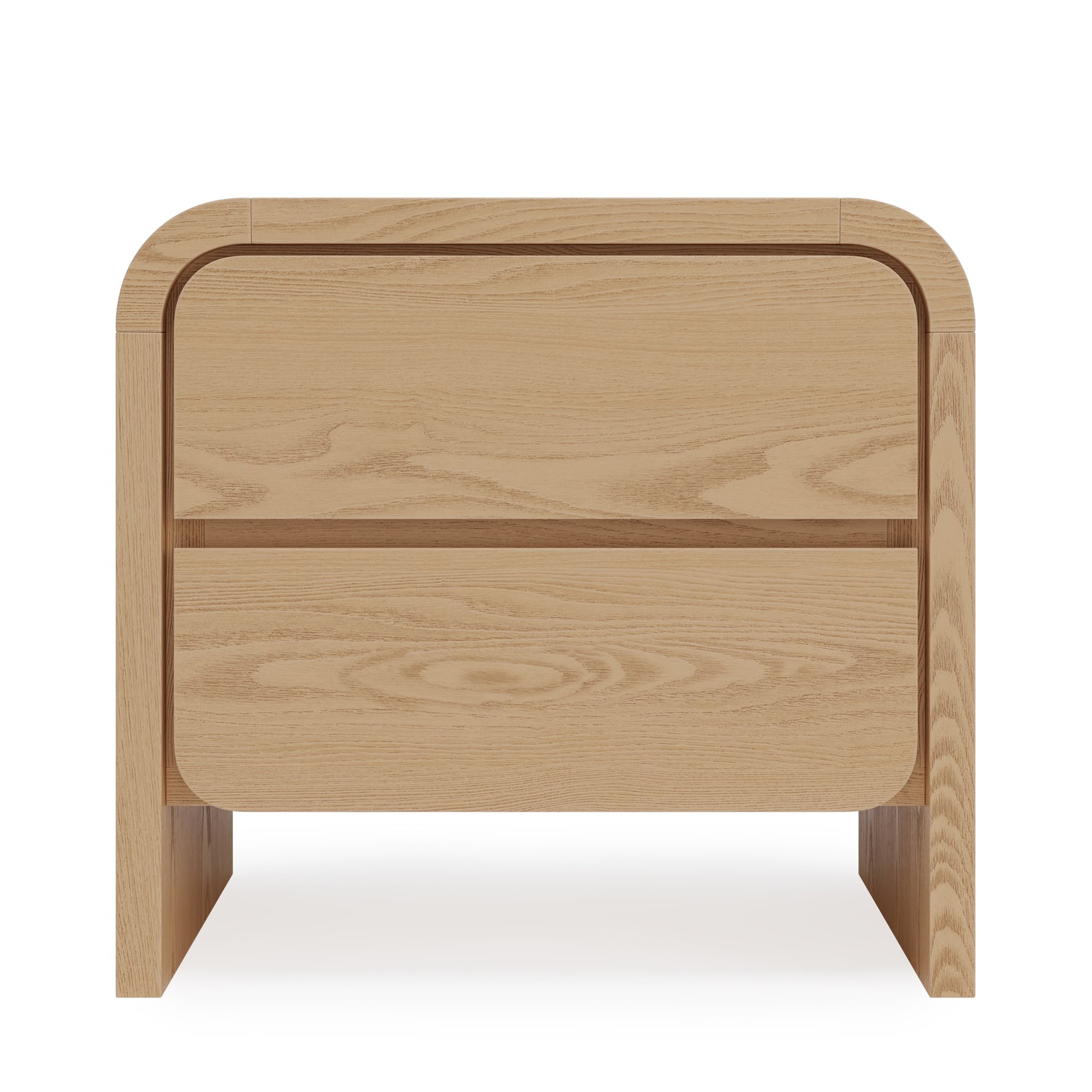 Elora 2-Drw Nightstand - Timber