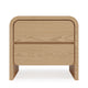 Elora 2-Drw Nightstand - Timber