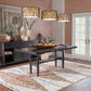 Koko Extendable Rectangular Dining Table in Minx