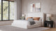 Frank Upholstered Wingback Platform Bed in Cottage Cheese Boucle (2026)