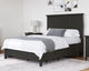 Grace Full-size Four Drawer Platform Storage Bed in Raven Black