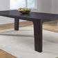 Zamba Extendable Acacia Wood Dining Table in Jaguar