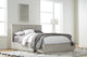 Destination Queen-Size Panel Bed in Cotton Grey
