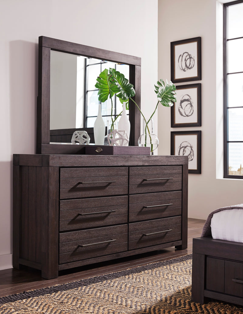 Heath Six Drawer Dresser in Basalt Grey (2024)