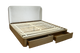 Penny KG Strg Bed - Buff Cream
