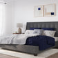 Madera Full-Size Upholstered Platform Bed in Dark Charcoal (2026)