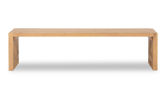 Tanner Dining Bench - Flaxen