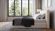 Maya King-size Upholstered Platform Bed in Brun Boucle (2026)
