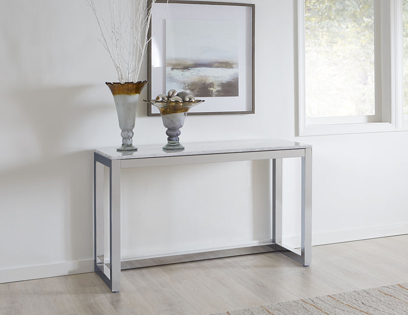 Amalfi Carrara Marble Top Sideboard