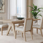 Sumire Ash Wood Rectangular Extension Table in Ginger