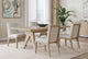 Sumire Ash Wood Rectangular Extension Table in Ginger