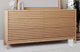 Tanner Six Drawer Ash Wood Dresser in Flaxen