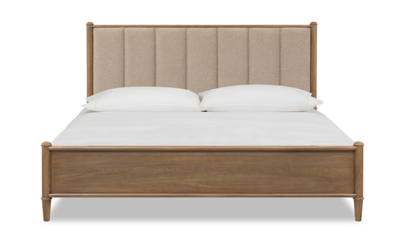 Whitmore Wd/Uph QN Bed - Cp/Cl