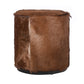 Matola Small Rd Ottoman - Acrn