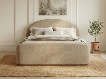Colton Uph Bed - Sourdough
