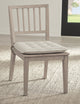 Camden Wood Dining Chair with Detachable Cushion in Chai and Oat