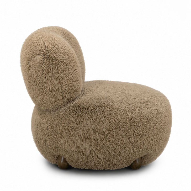 Pucker Accent Chair - Taupe