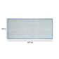 Dolce Natural Cotton Table Cloth - Baby Blue / 70" x 160"