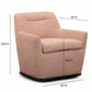 Mado Swivel Accent Chair - Peach