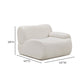 Zenith Contract-Grade Upcycled Fabric Corner Chair - Cream / RAF