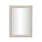 Orpheus 34"X47" Ribbed Faux Stone Rectangular Wall Mirror