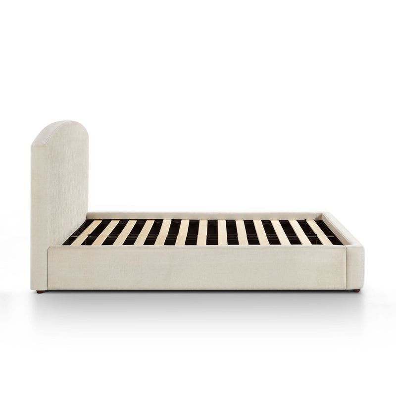 Leah Performance Chenille Bed - Cream