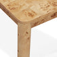 Berri 39" Natural Burl Coffee Table