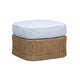 Axel Boucle Outdoor Ottoman - Blue