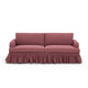 Gertrude 90" Sofa - Plum