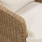 Axel Boucle Outdoor Accent Chair - Cream