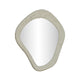 Orpheus 35"X31" Ribbed Faux Stone Wall Mirror