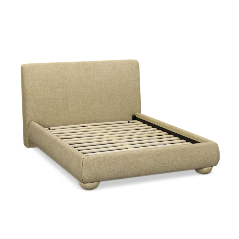 Rayne Textured Fabric Bed - Honey