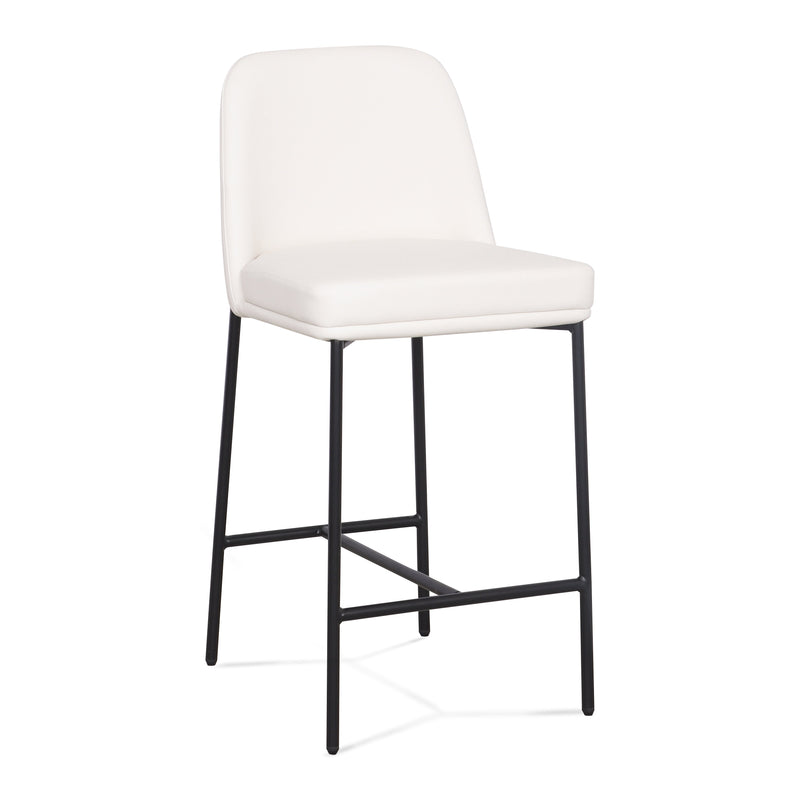 Sydney Performance Vegan Leather Counter Stool - Set of 2 - Cream