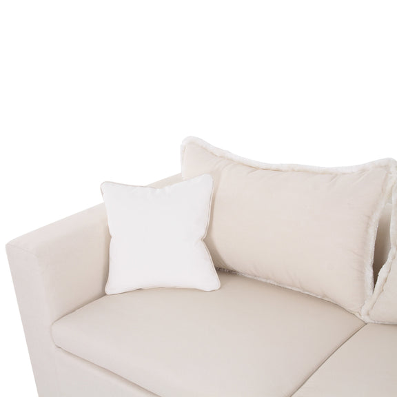 Salty 85" Indoor/Outdoor Sofa - Cream