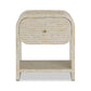 Borno 20" Mother of Pearl Nightstand