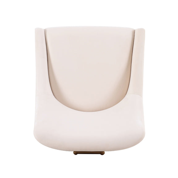 Beatrix Performance Velvet Dining Chair - Cream