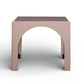Tomlin 35" Square Mahjong Table - Light Pink
