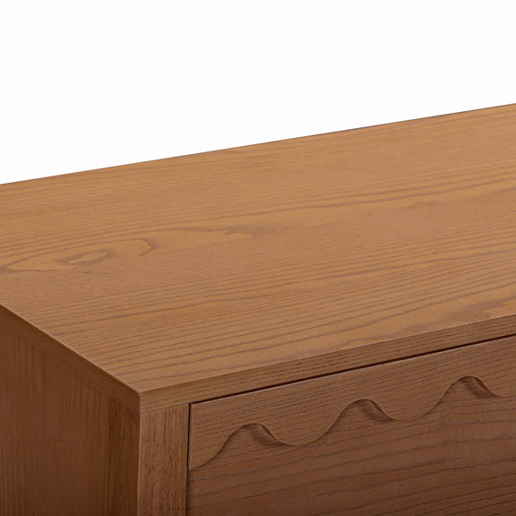 Oodle 62" 6-Drawer Dresser - Walnut