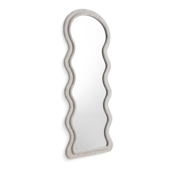 Rhodes 70" Floor Mirror - Neutral Floral