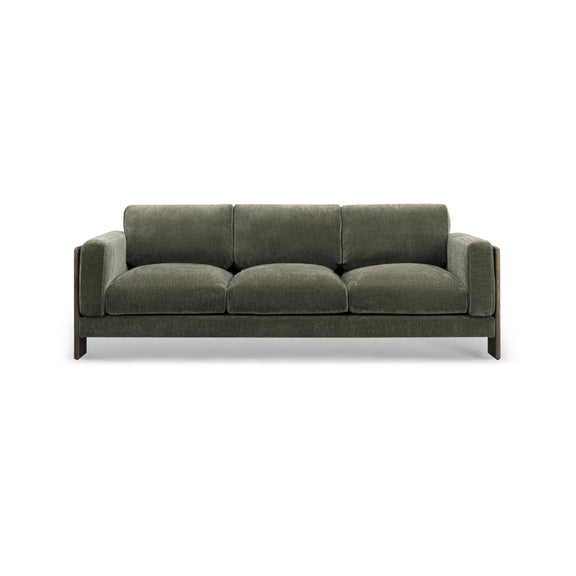 Elyn 91" Sofa - Olive Green