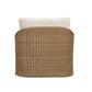 Axel Boucle Outdoor Lounge Chair - Cream