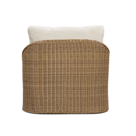Axel Boucle Outdoor Lounge Chair - Cream