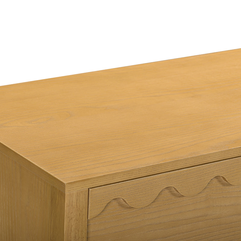Oodle 62" 6-Drawer Dresser - Natural Ash