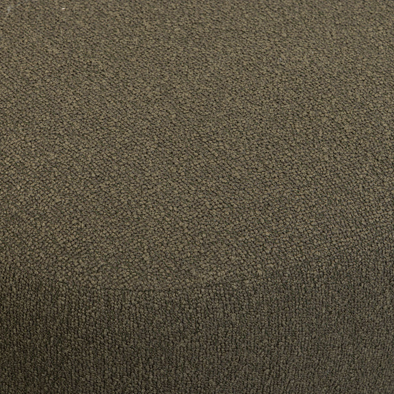 Domina Boucle Ottoman - Kale Green
