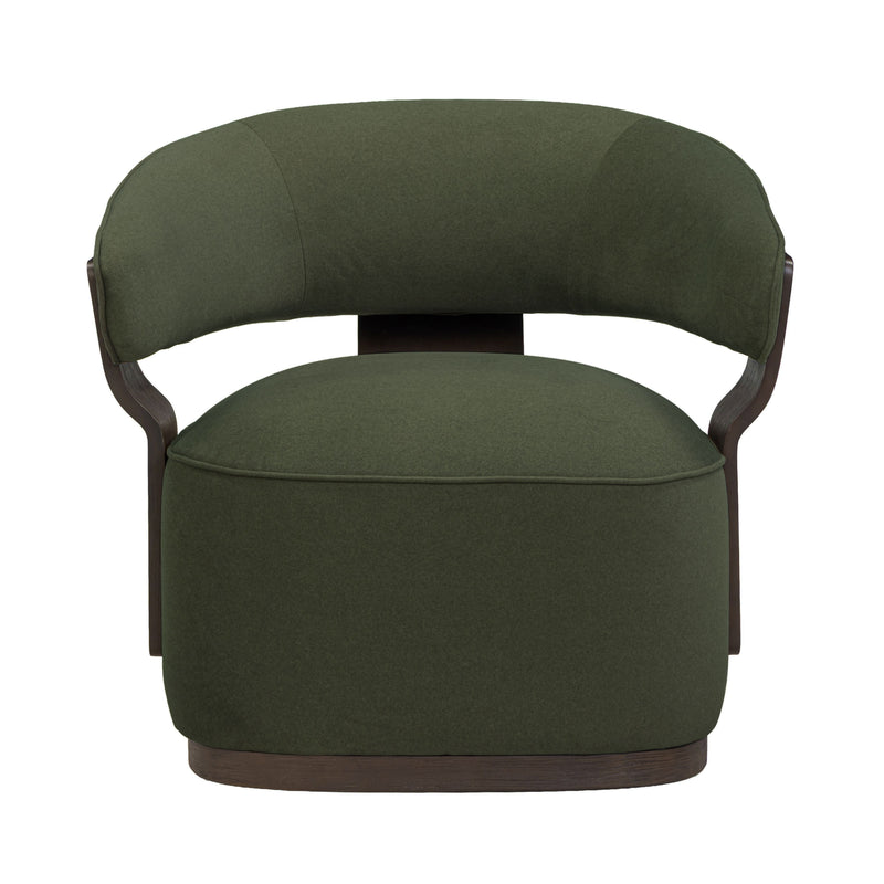 Madison Performance Swivel Accent Chair - Green